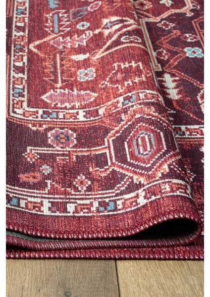 Konfor Antico 2353 Pamuk Tabanlı Yıkanabilir Otantik Vintage Klasik Eskitme Halı fiyatları