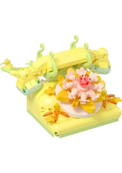 Koco Bloom Boutique Antika Telefon Yapım Seti 336 Parça – Dekoratif Blok Model modelleri