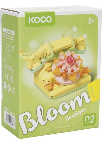Koco Bloom Boutique Antika Telefon Yapım Seti 336 Parça – Dekoratif Blok Model indirimleri