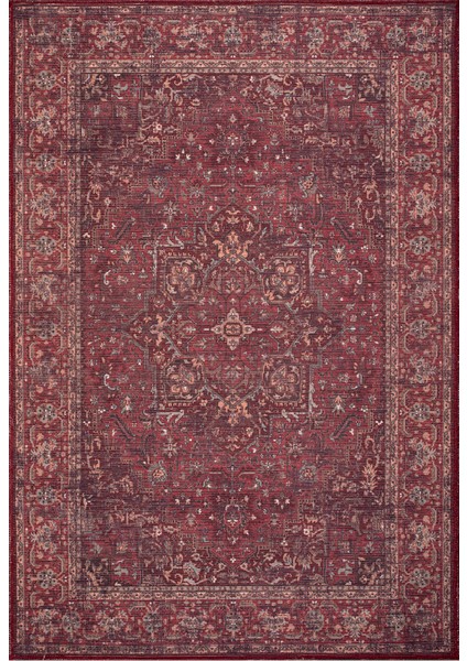 Konfor Antico 2310 Pamuk Tabanlı Yıkanabilir Otantik Vintage Klasik Eskitme Halı modelleri