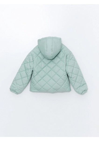 Kapüşonlu Kız Çocuk Şişme Mont modelleri