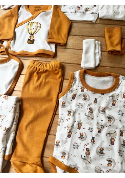 Balonlu Hayvan Temalı 10 'lu Hastane Çıkışı Erkek-Turuncu indirimleri