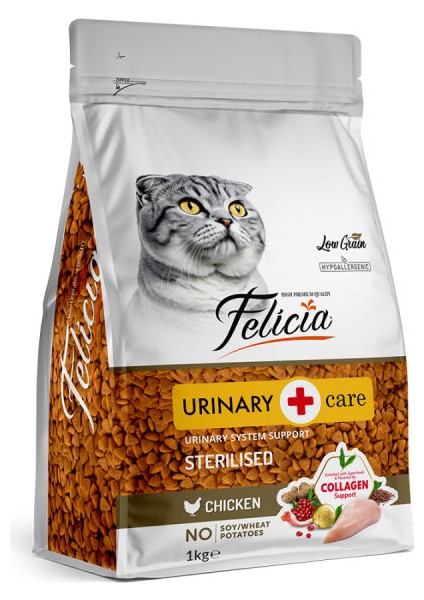 Kolejenli Tavuklu Kısırlaştırılmış Kedi Maması 1 KGX2ADET