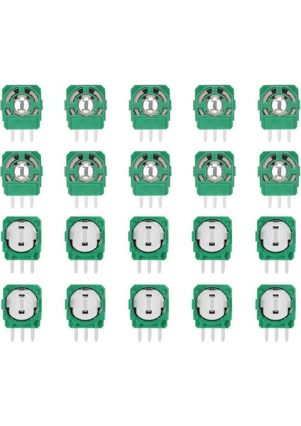 20 Adet Dualsense Ps5 Denetleyici Trim Pot Direnç Modülü Analog Joystick Potansiyometre 2k3 Ohm Yedek (Yurt Dışından)