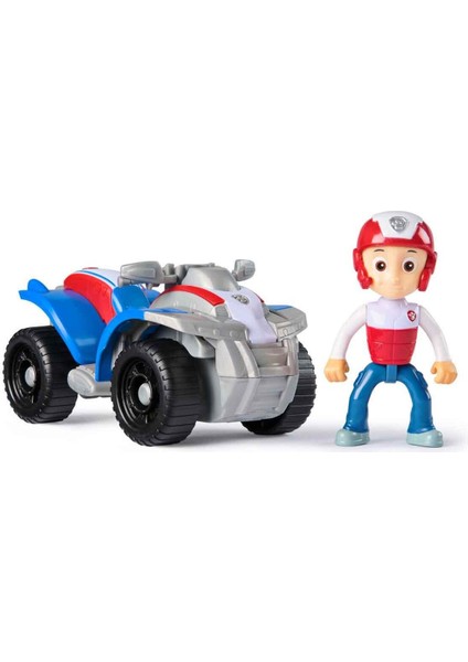 Paw Patrol Ryder Figürü ve Rescue Atv – Kurtarma Aracı Seti 8 cm
