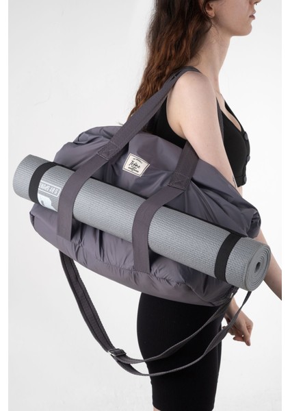 Icone Mat Için Fermuar Kapamalı Yoga, Pilates, Fitness ,gym Spor Çantası Kahverengi indirimleri