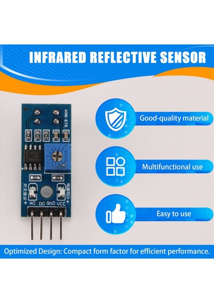32 Adet TCRT5000 Kızılötesi Yansıtıcı Sensör Ir Fotoelektrik Anahtarı Bariyer Hattı Parça Modülü Arduino Akıllı Araba Robot Için (Yurt Dışından) fırsatları