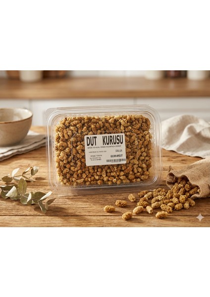 Doğal Kurutulmuş Çekirdeksiz Dut Kurusu1 kg