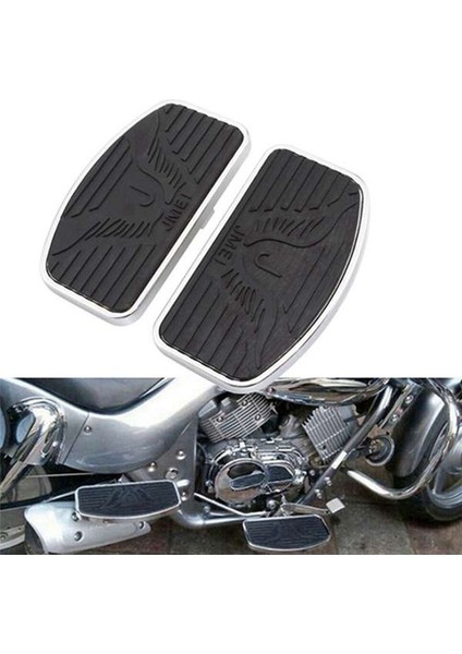 Motosiklet Için Arka Geniş Footpegs Için Honda Shadow VT400 Vtx 1300/1800 Için Arka Ayak Ayakları Dinlendirin (Yurt Dışından) fiyatları