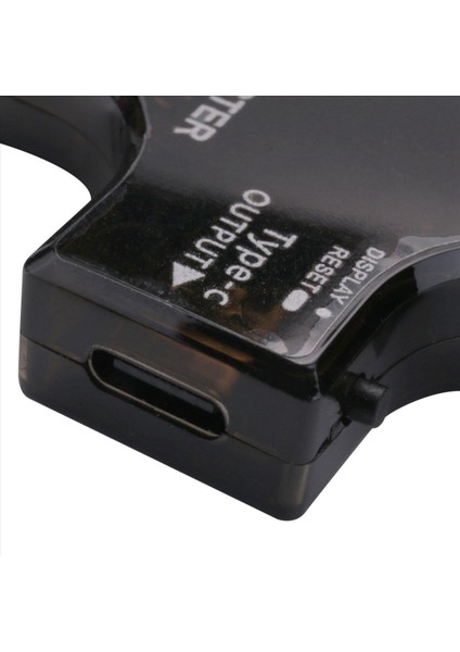 2x USB C Test Cihazı 2 Aradan 1 Tip C USB Test Cihazı Renk Ekran IPS Dijital Multimetre Voltaj Akım Sıcaklık Yükleyici ile (Yurt Dışından)