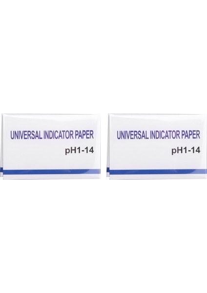 2 Set 160 Şerit 1-14 Ph Taç Kağıt Ph Test Şeritleri Su Kozmetikleri Toprak Ph Test Kağıtları Kontrol Kartı ile Şeritler (Yurt Dışından)