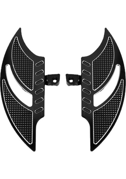 Alev Tipi Arka Pedallar Ön ve Arka Pedallar Harley 883 XL1200 48 Siyah Için Motosiklet Aksesuarları (Yurt Dışından)