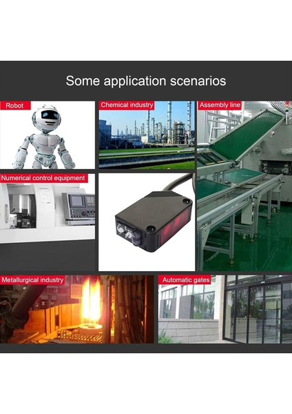 E3Z-R61 Npn Fotoelektrik Kiriş Braket Aynalı Yansıma Fotoelektrik Anahtar 2m Aralık (Yurt Dışından) fırsatları