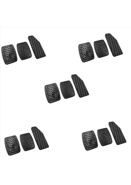 15PCS Araba Hızlandırıcı Debriyaj Fren Kauçuk Ped Kapak Kiti Suzukı Swıft 49451-60B00 (Yurt Dışından)