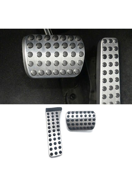 3pcs Araba Hızlandırıcı Fren Ayağı Pedalları Kapak Ayak Dönemi Padü Mercedes Benz C E S Glk Slk Cls Sl Sınıfı W203 (Yurt Dışından) modelleri