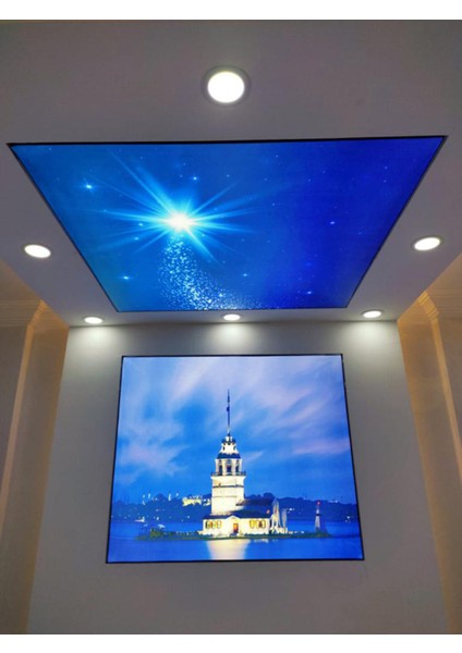 Yatak Odası Gergi Tavan Çeşitleri, Renkli ve Şık Tasarımlar