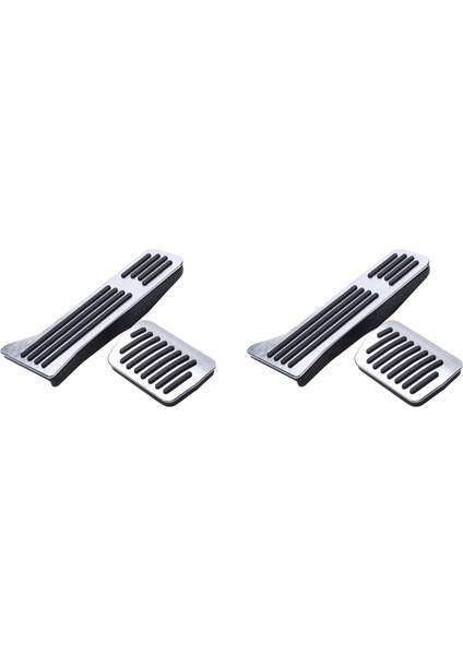 2x Meza Boyası Hızlandırıcı Fren Gazı Pedalları Mazda Için Kapak 2 3 6 Cx-3 Cx-5 Cx-9 Kapak Aksesuarları (Yurt Dışından)