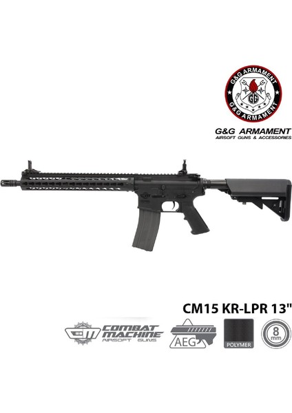 G&g CM15 Kr-Lpr 13" Aeg Airsoft Tüfek