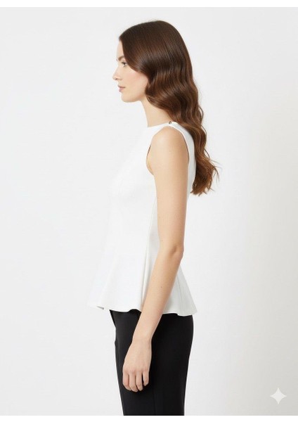 21001 Kayıkyaka Peplum Bluz fiyatları