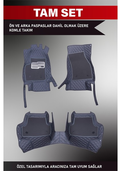 Renault Megane 1 (1996-2002) 8d Deri Havuzlu Oto Paspas | Tam Koruma,araca Özel Kesim & Hızlı Montaj modelleri