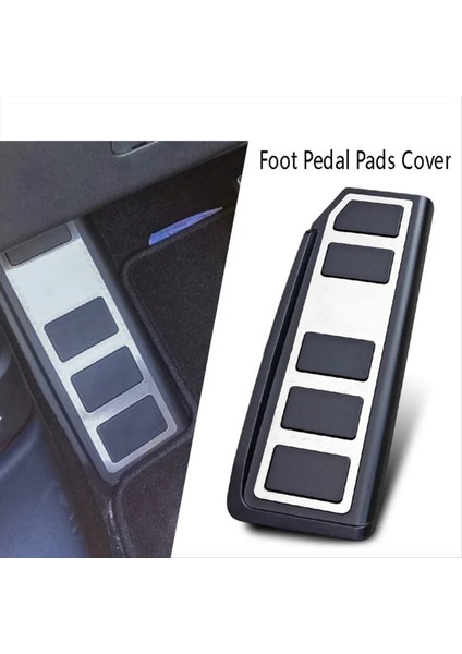Araba Ayağı Pedal Pedleri Ford Bronco Sport Escape Kuga Için Kapak Lincoln Corsair Hızlandırıcı Gaz Kıyısı Fren Pedalları Kapak (Yurt Dışından) modelleri