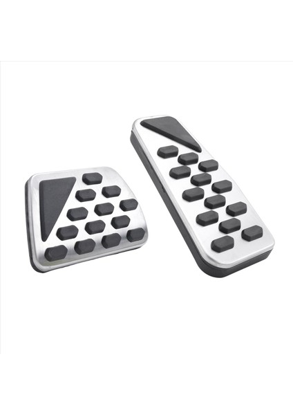 Gaz ve Fren Kapağı 2018-2019 Jeep Wrangler Jl Modelleri Için Otomatik Paslanmaz Çelik Ayak Pad Kiti 2 Adet (Yurt Dışından) fırsatları