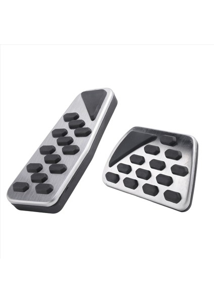 Gaz ve Fren Kapağı 2018-2019 Jeep Wrangler Jl Modelleri Için Otomatik Paslanmaz Çelik Ayak Pad Kiti 2 Adet (Yurt Dışından) indirimleri