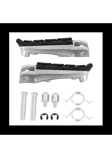 4 Set Motosiklet Ön Ayak Dönemi Pedal Ayak Pegs Ayak Pegs Pegs Pedalları Honda CB250 CBR600F CB600F NC700 (Yurt Dışından)