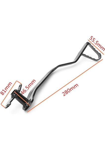 Pit Kirli Bisiklet Için 50CC 110CC 125CC Için Arka Hidrolik Fren Kolu Pedal ve Yay Motosiklet Aksesuarları (Yurt Dışından) modelleri