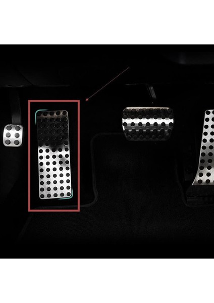 1 Pcs Fotrest Ayak Değişik Pedal Pad Mercedes Benz ve 1 Pcs Range Rover Evoque Rest Pedal Pedi Kapağı (Yurt Dışından) modelleri