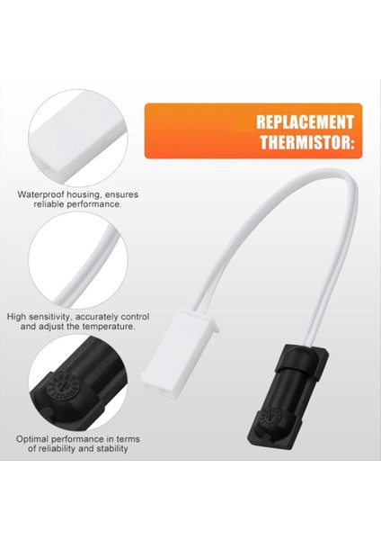 629409 Norcold N611, N621, N641, N811, N821, N841, 2118 Serisi Için Rv Buzdolabı Termistör (Yurt Dışından) fiyatları