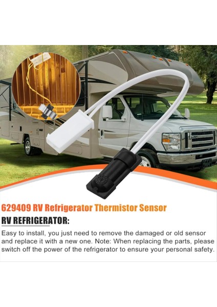 629409 Norcold N611, N621, N641, N811, N821, N841, 2118 Serisi Için Rv Buzdolabı Termistör (Yurt Dışından) indirimleri