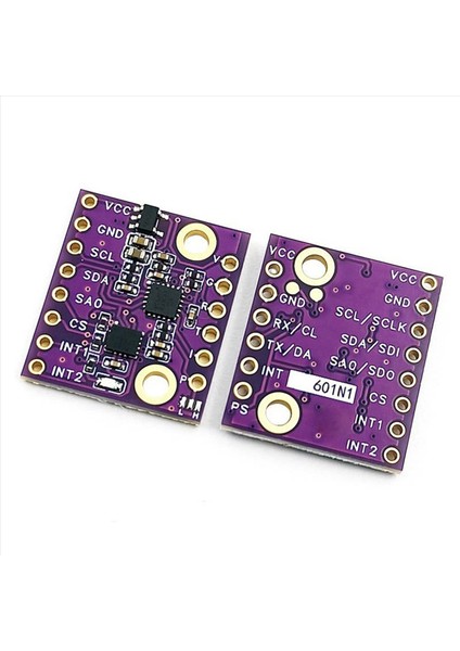 2x 601N1 6 Eksenli ICM-45686 Hızlanma Jiroskop Modülü 601N1-ICM45686 Iıc/spı/uart Iletişim Protokolü (Yurt Dışından) modelleri