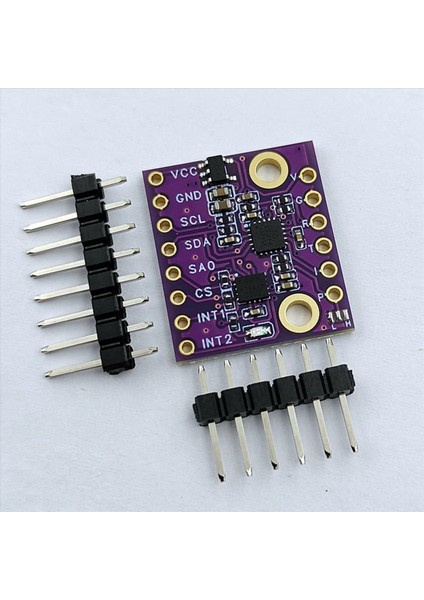 2x 601N1 6 Eksenli ICM-45686 Hızlanma Jiroskop Modülü 601N1-ICM45686 Iıc/spı/uart Iletişim Protokolü (Yurt Dışından) fırsatları