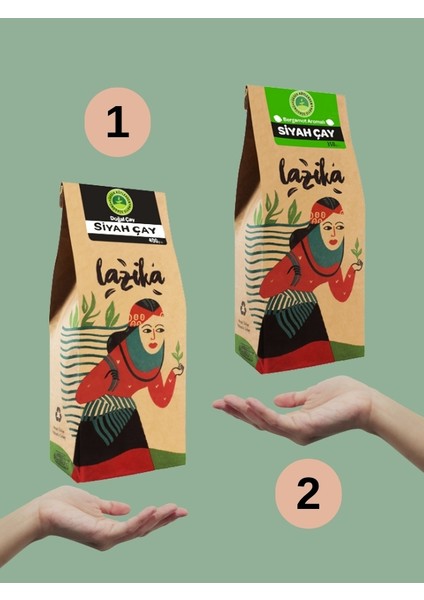 (Avantajlı 2'Lİ SET) Siyah Çay (400g) Bergamotlu Siyah Çay (350g )-İlk Hasat Mayıs Çayı, Tozsuz Çay
