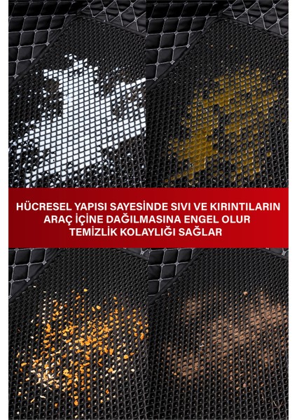 Volkswagen Passat B6 (2006-2010) 8d Deri Havuzlu Oto Paspas | Tam Korum,araca Özel & Hızlı Montaj