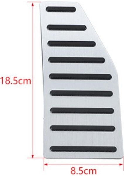 Suzuki Jimny Için Araba JB64 JB74 2010-2020 Sol Ayak Dinlenme Dekorasyon Aksesuarları Alüminyum Alaşım Gümüş (Yurt Dışından) fırsatları