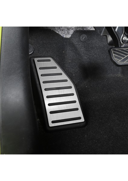 Suzuki Jimny Için Araba JB64 JB74 2010-2020 Sol Ayak Dinlenme Dekorasyon Aksesuarları Alüminyum Alaşım Gümüş (Yurt Dışından) indirimleri