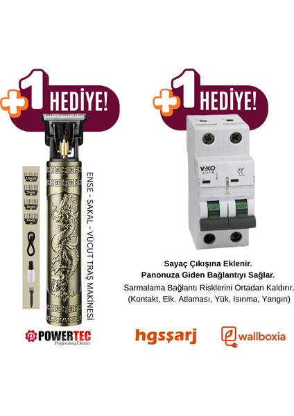 "bluepan" 7,4kw 3X32A Elektrikli Araç Kombinasyon Panosu, Tesla Blue Adaptör Uyumlu, Vıko Sigorta Grubu Kombinasyon Kutusu fiyatları