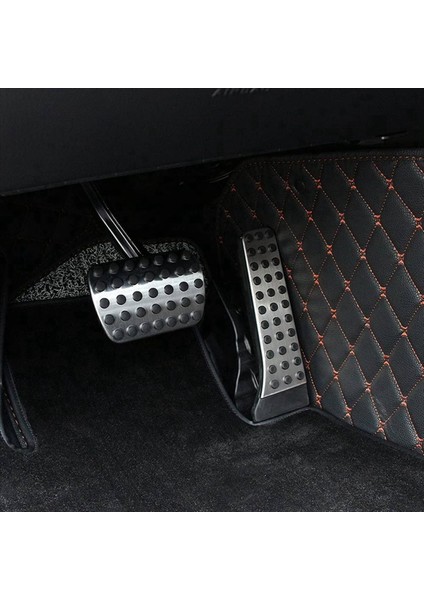 6pcs Araba Hızlandırıcı Fren Ayağı Pedalları Kapak Ayak Dönemi Padü Mercedes Benz C E S Glk Slk Cls Sl Sınıfı W203 (Yurt Dışından) fiyatları