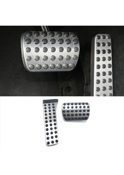 6pcs Araba Hızlandırıcı Fren Ayağı Pedalları Kapak Ayak Dönemi Padü Mercedes Benz C E S Glk Slk Cls Sl Sınıfı W203 (Yurt Dışından) modelleri
