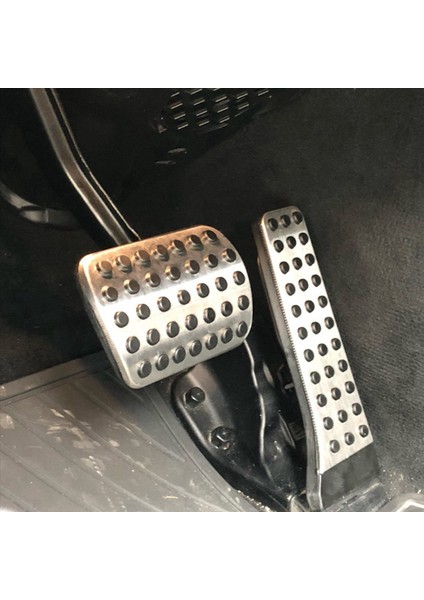6pcs Araba Hızlandırıcı Fren Ayağı Pedalları Kapak Ayak Dönemi Padü Mercedes Benz C E S Glk Slk Cls Sl Sınıfı W203 (Yurt Dışından) indirimleri