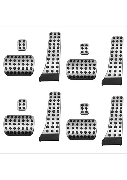 4 Set Araba Hızlandırıcı Fren Ayağı Pedalları Kapak Ayak Dönemi Padü Mercedes Benz C E S Glk Slk Cls Sınıfı W203 Lhd (Yurt Dışından) fırsatları