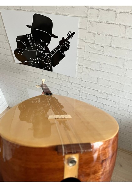 (Videolu )Maun Tekne Kısa Sap Bağlama (Kılıf Yedek Tel Tezene) fiyatları