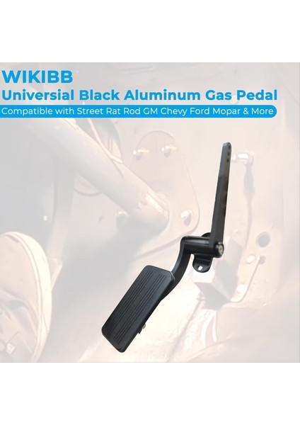 Araba Universal Alüminyum Hızlandırıcı Sokak Rod Gm Chevy Ford Mopar (Yurt Dışından) modelleri