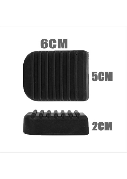 5pcs Motosiklet Stand Pad Footting Footting Yumuşak Kauçuk Pad Scooter Ayak Dönemi Taban Plakası Motosiklet Anti-Kayma Braket Ped (Yurt Dışından) modelleri
