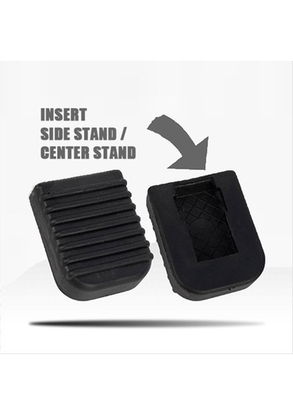 5pcs Motosiklet Stand Pad Footting Footting Yumuşak Kauçuk Pad Scooter Ayak Dönemi Taban Plakası Motosiklet Anti-Kayma Braket Ped (Yurt Dışından) indirimleri