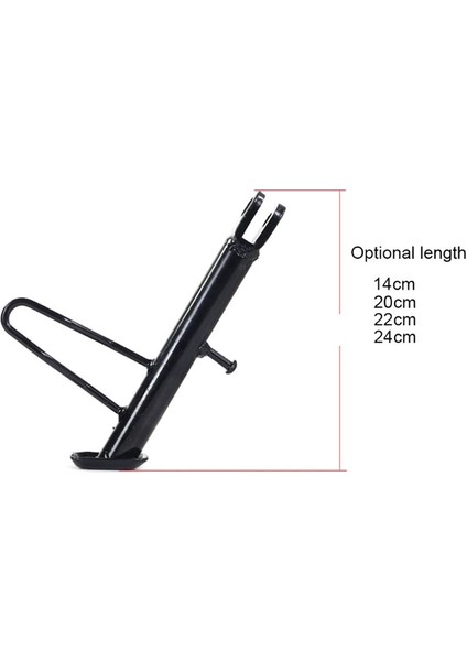 Motosiklet Braketi Yan Destek Yan Braket Ayarlanabilir Braket Set Ayak Braketi Kaymaz Tip (22CM) (Yurt Dışından) modelleri