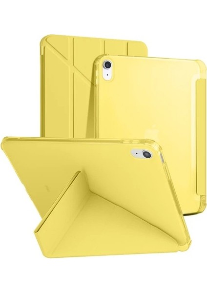 Apple iPad 11.nesil A16 11INÇ/10.NESIL 10.9inç Kılıf Kalem Bölmeli Trifolding Case