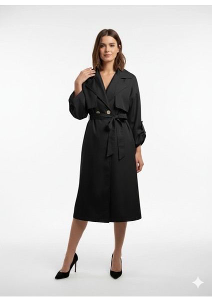 Uzun Kollu Kaplama Trenç